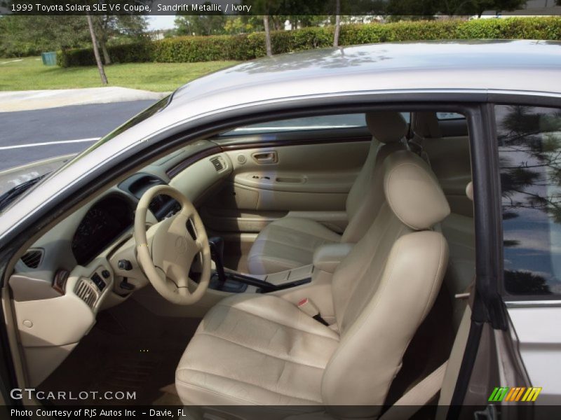 Sandrift Metallic / Ivory 1999 Toyota Solara SLE V6 Coupe
