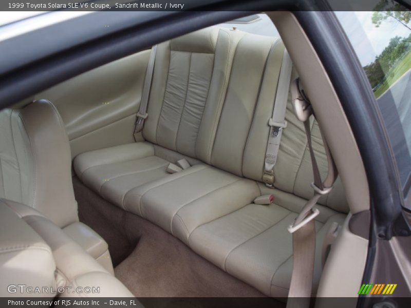 Sandrift Metallic / Ivory 1999 Toyota Solara SLE V6 Coupe