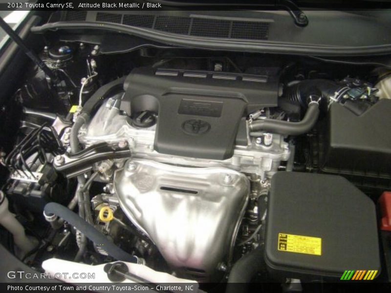 Attitude Black Metallic / Black 2012 Toyota Camry SE