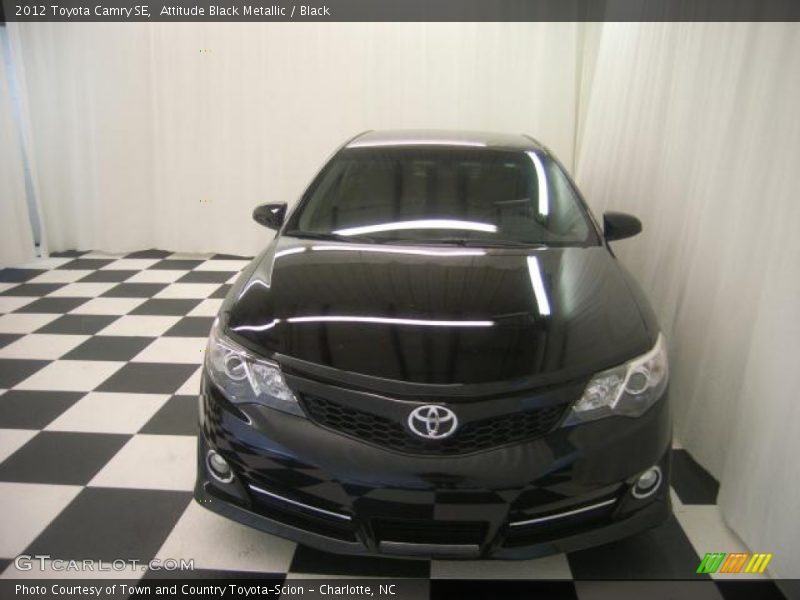 Attitude Black Metallic / Black 2012 Toyota Camry SE