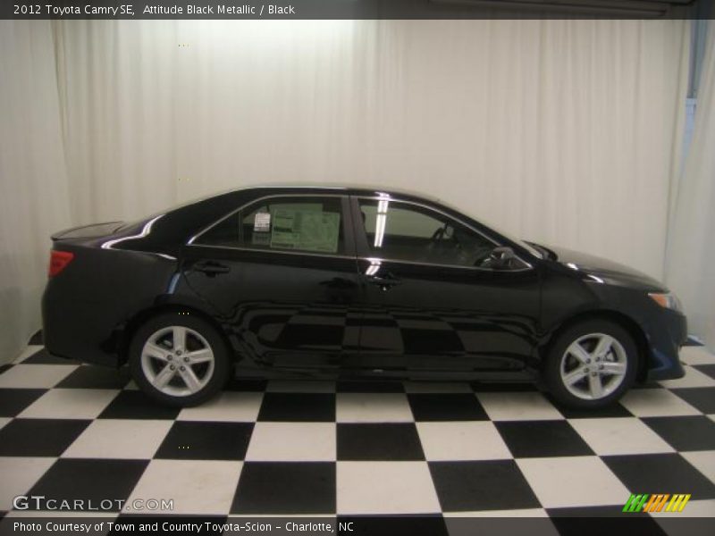 Attitude Black Metallic / Black 2012 Toyota Camry SE