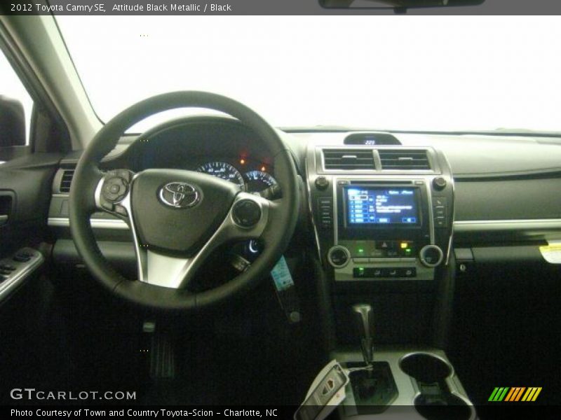 Attitude Black Metallic / Black 2012 Toyota Camry SE