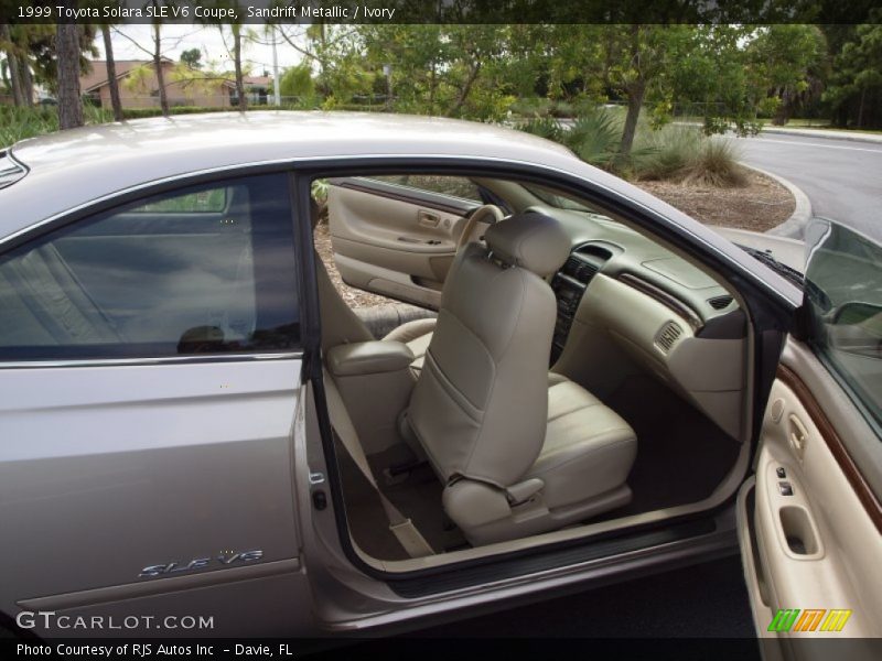 Sandrift Metallic / Ivory 1999 Toyota Solara SLE V6 Coupe