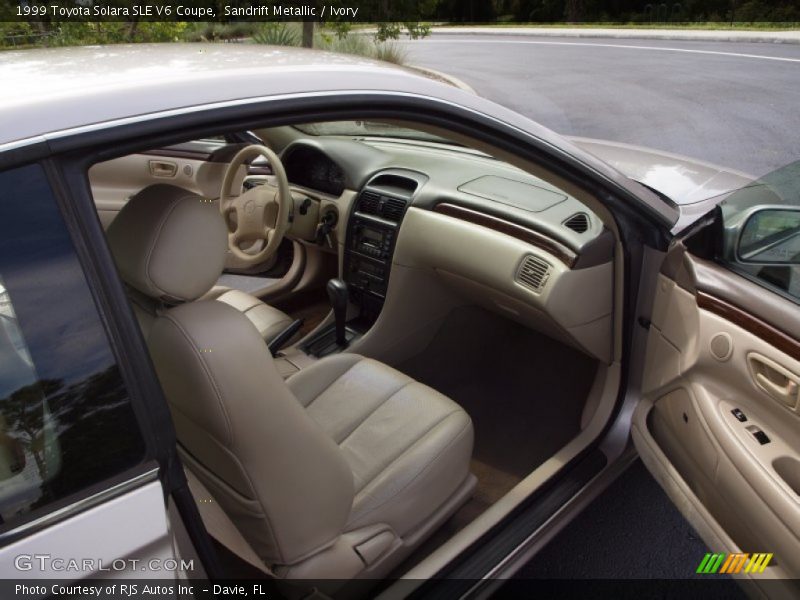 Sandrift Metallic / Ivory 1999 Toyota Solara SLE V6 Coupe