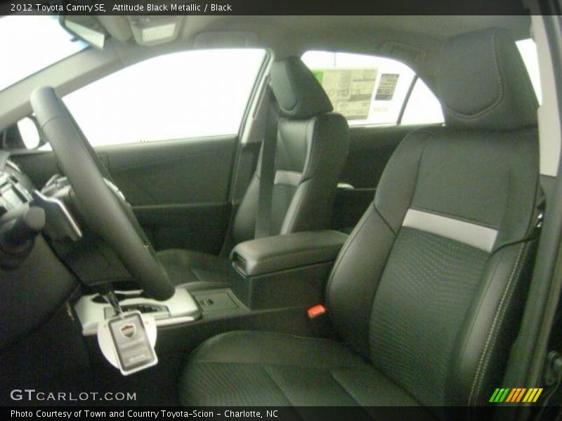 Attitude Black Metallic / Black 2012 Toyota Camry SE
