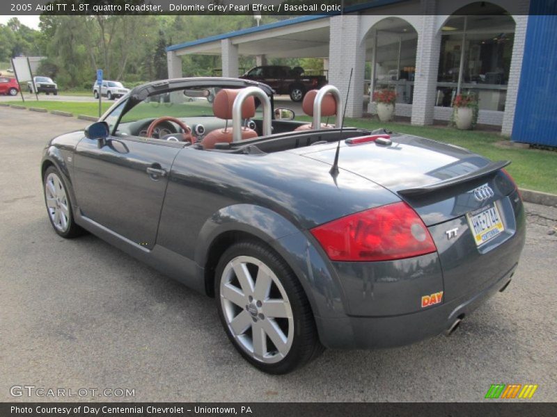 Dolomite Grey Pearl Effect / Baseball Optic 2005 Audi TT 1.8T quattro Roadster
