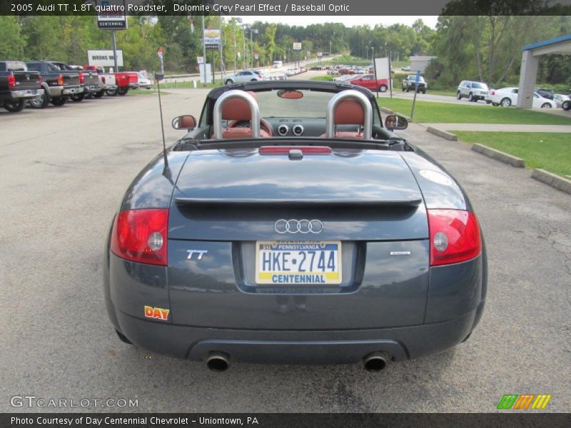 Dolomite Grey Pearl Effect / Baseball Optic 2005 Audi TT 1.8T quattro Roadster