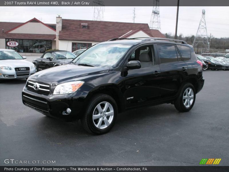 Black / Ash Gray 2007 Toyota RAV4 Limited 4WD