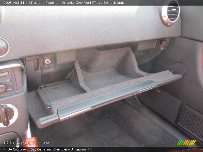 Dolomite Grey Pearl Effect / Baseball Optic 2005 Audi TT 1.8T quattro Roadster