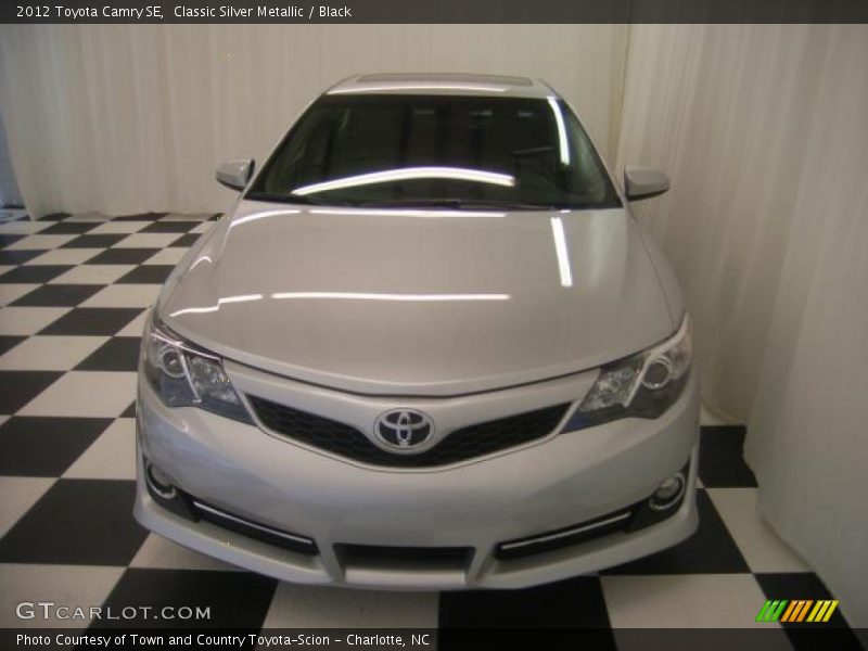 Classic Silver Metallic / Black 2012 Toyota Camry SE