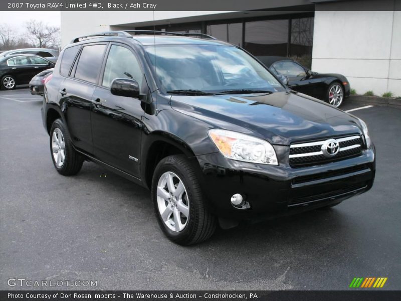 Black / Ash Gray 2007 Toyota RAV4 Limited 4WD