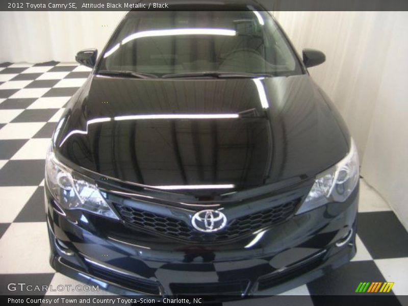 Attitude Black Metallic / Black 2012 Toyota Camry SE