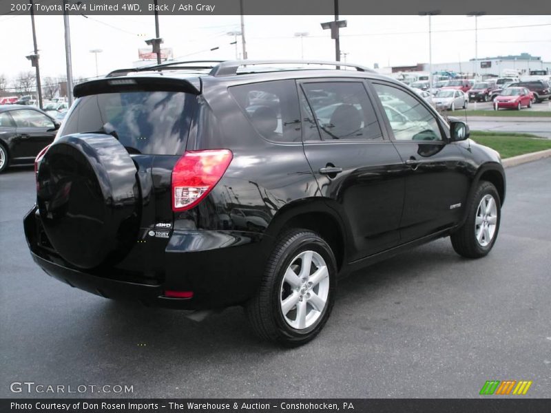 Black / Ash Gray 2007 Toyota RAV4 Limited 4WD