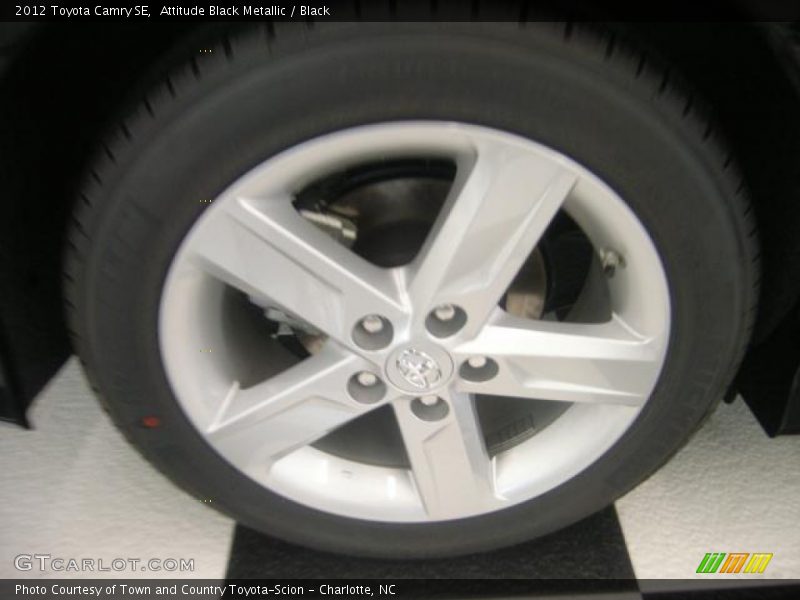 Attitude Black Metallic / Black 2012 Toyota Camry SE