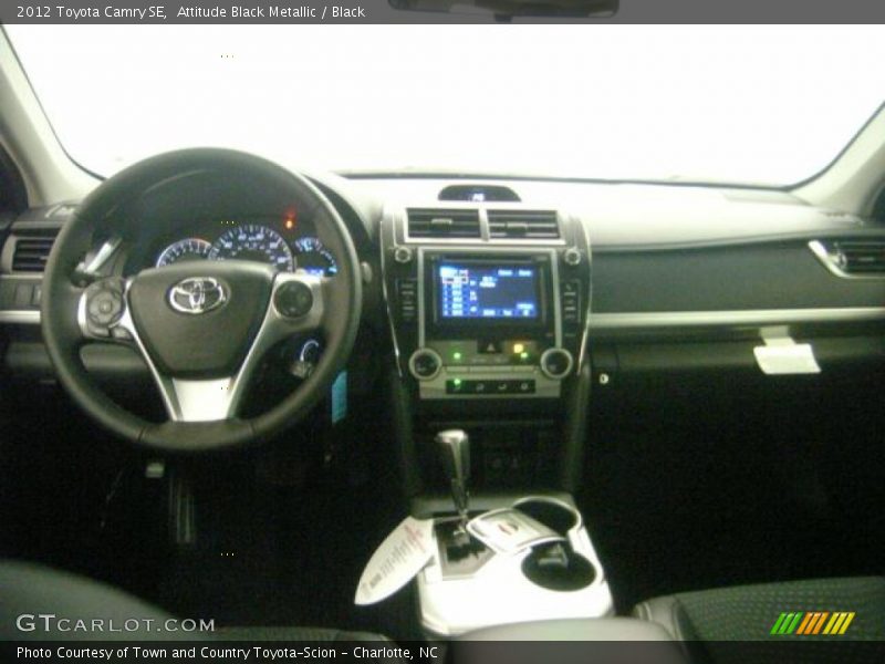 Attitude Black Metallic / Black 2012 Toyota Camry SE