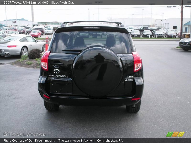 Black / Ash Gray 2007 Toyota RAV4 Limited 4WD