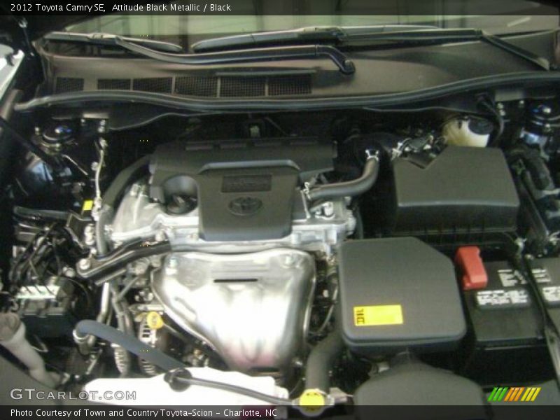 Attitude Black Metallic / Black 2012 Toyota Camry SE