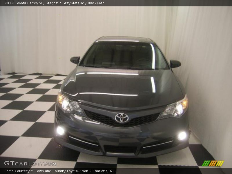 Magnetic Gray Metallic / Black/Ash 2012 Toyota Camry SE