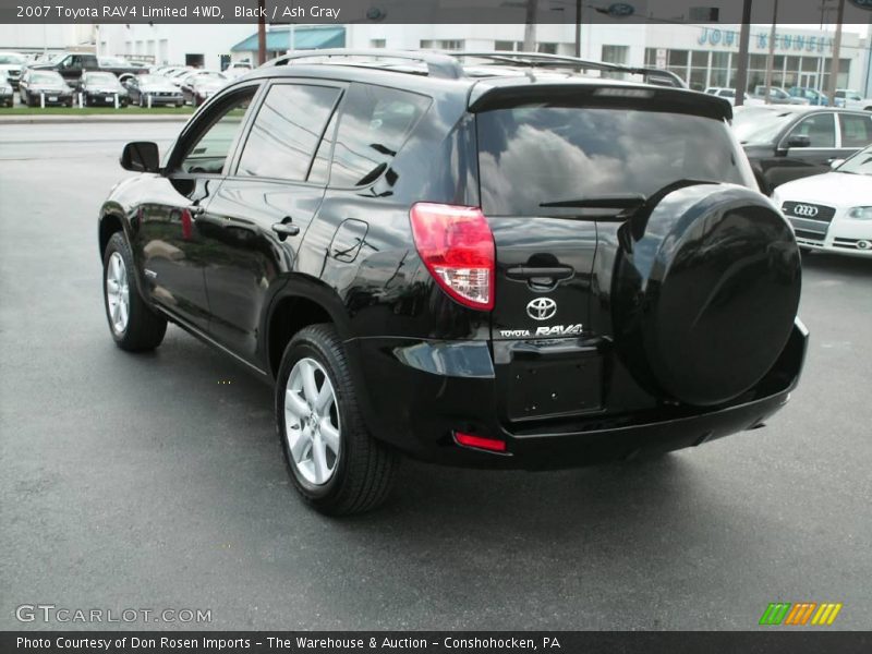 Black / Ash Gray 2007 Toyota RAV4 Limited 4WD