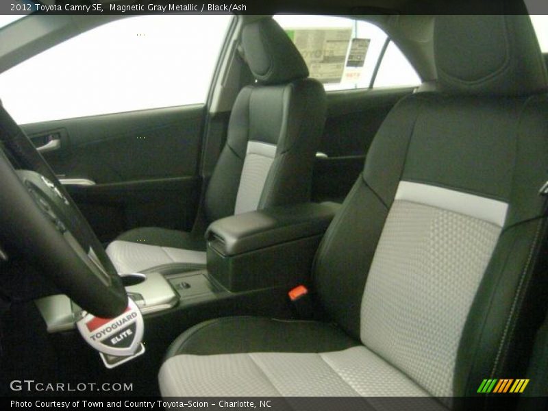 Magnetic Gray Metallic / Black/Ash 2012 Toyota Camry SE