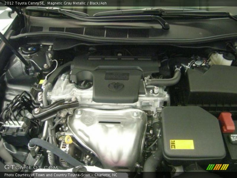 Magnetic Gray Metallic / Black/Ash 2012 Toyota Camry SE
