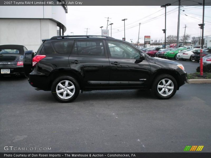 Black / Ash Gray 2007 Toyota RAV4 Limited 4WD