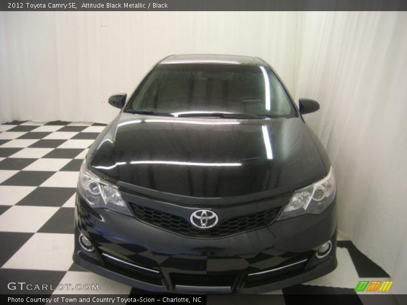 Attitude Black Metallic / Black 2012 Toyota Camry SE
