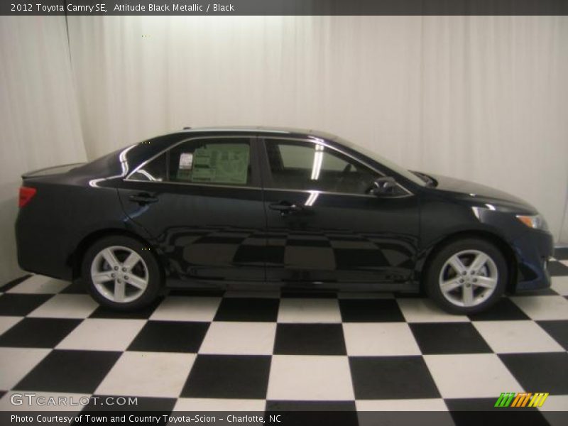 Attitude Black Metallic / Black 2012 Toyota Camry SE
