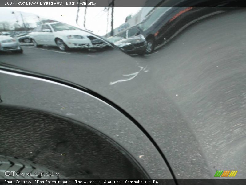 Black / Ash Gray 2007 Toyota RAV4 Limited 4WD