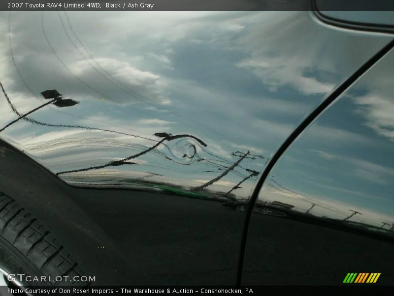 Black / Ash Gray 2007 Toyota RAV4 Limited 4WD