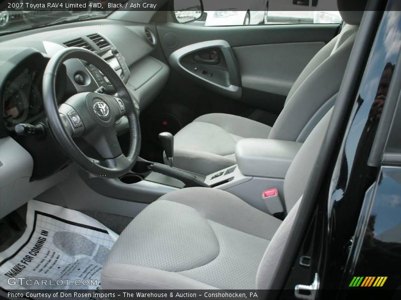Black / Ash Gray 2007 Toyota RAV4 Limited 4WD