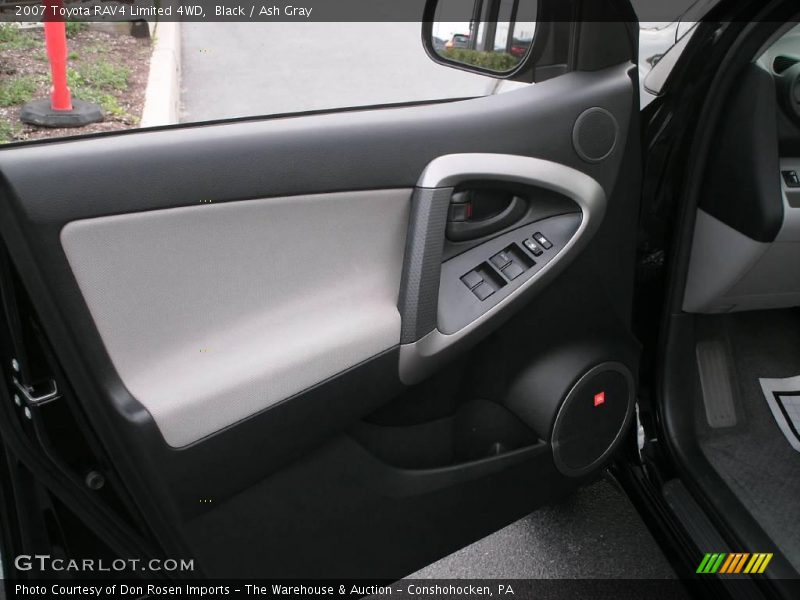 Black / Ash Gray 2007 Toyota RAV4 Limited 4WD