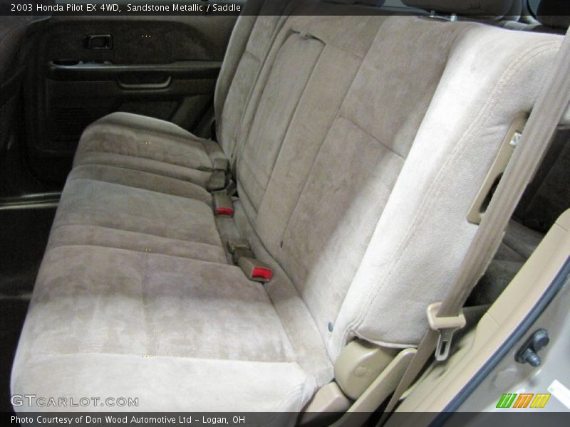 Sandstone Metallic / Saddle 2003 Honda Pilot EX 4WD