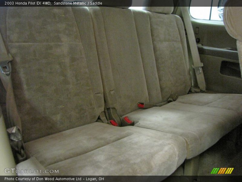 Sandstone Metallic / Saddle 2003 Honda Pilot EX 4WD