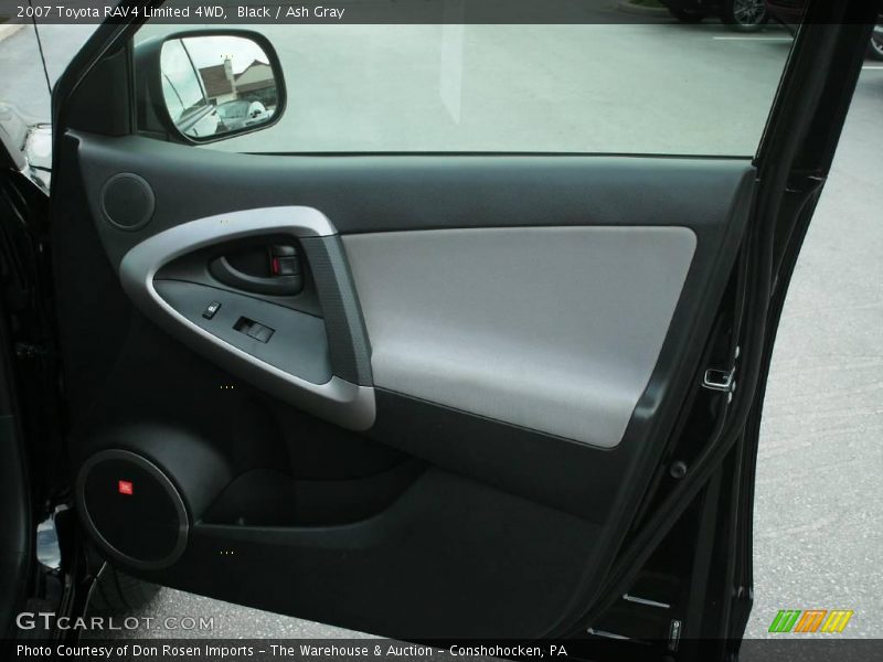 Black / Ash Gray 2007 Toyota RAV4 Limited 4WD