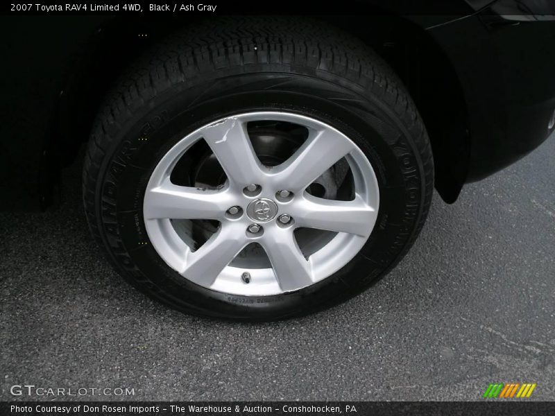 Black / Ash Gray 2007 Toyota RAV4 Limited 4WD