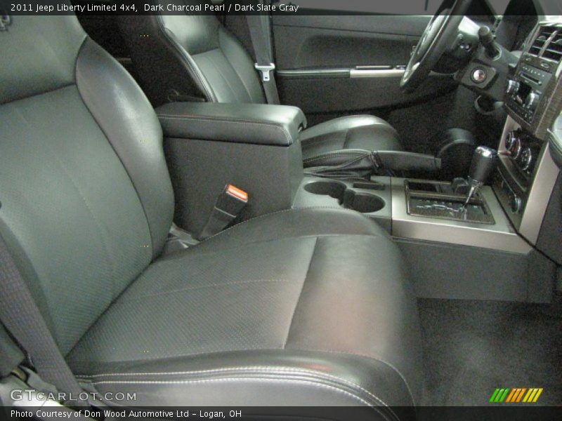 Dark Charcoal Pearl / Dark Slate Gray 2011 Jeep Liberty Limited 4x4