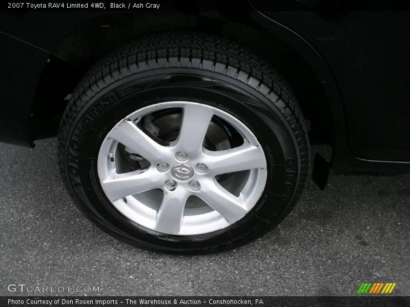 Black / Ash Gray 2007 Toyota RAV4 Limited 4WD