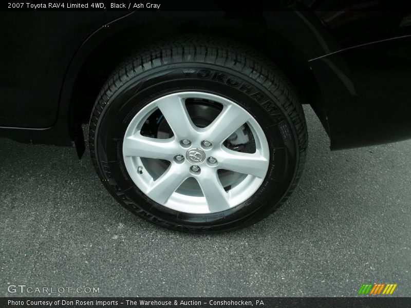 Black / Ash Gray 2007 Toyota RAV4 Limited 4WD