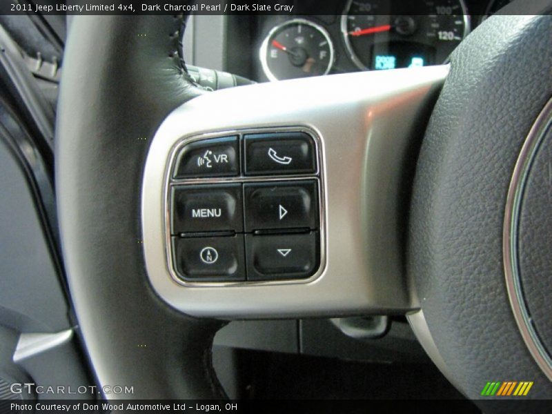 Dark Charcoal Pearl / Dark Slate Gray 2011 Jeep Liberty Limited 4x4
