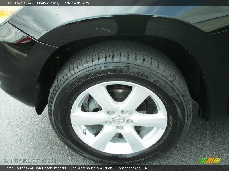 Black / Ash Gray 2007 Toyota RAV4 Limited 4WD