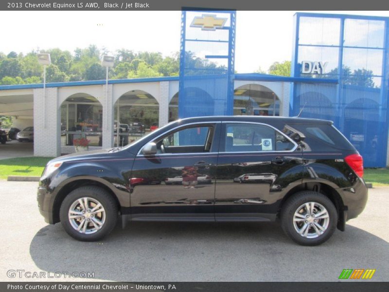 Black / Jet Black 2013 Chevrolet Equinox LS AWD