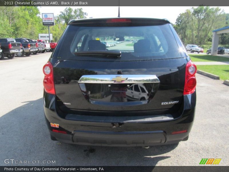 Black / Jet Black 2013 Chevrolet Equinox LS AWD