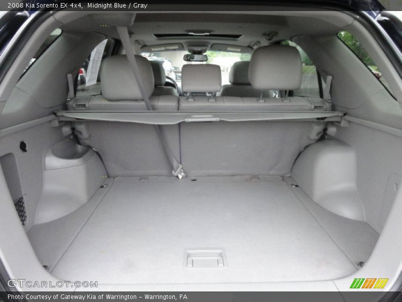 Midnight Blue / Gray 2008 Kia Sorento EX 4x4