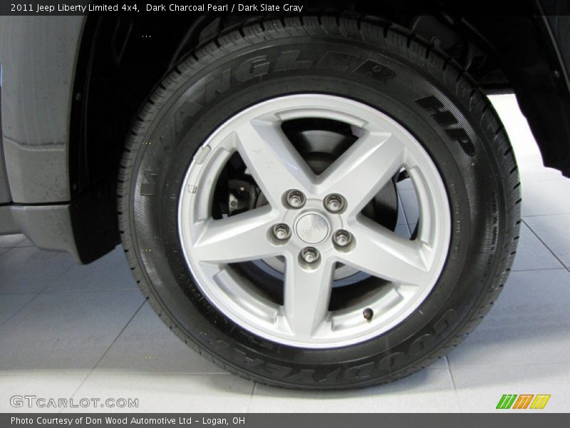 Dark Charcoal Pearl / Dark Slate Gray 2011 Jeep Liberty Limited 4x4