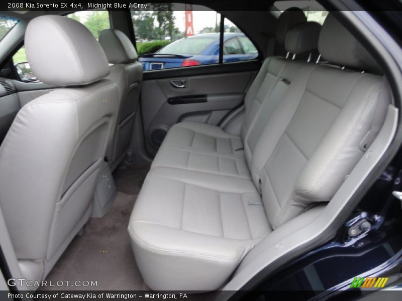 Midnight Blue / Gray 2008 Kia Sorento EX 4x4