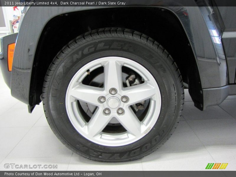 Dark Charcoal Pearl / Dark Slate Gray 2011 Jeep Liberty Limited 4x4