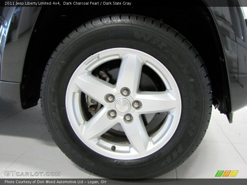 Dark Charcoal Pearl / Dark Slate Gray 2011 Jeep Liberty Limited 4x4