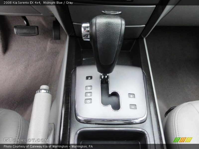 Midnight Blue / Gray 2008 Kia Sorento EX 4x4