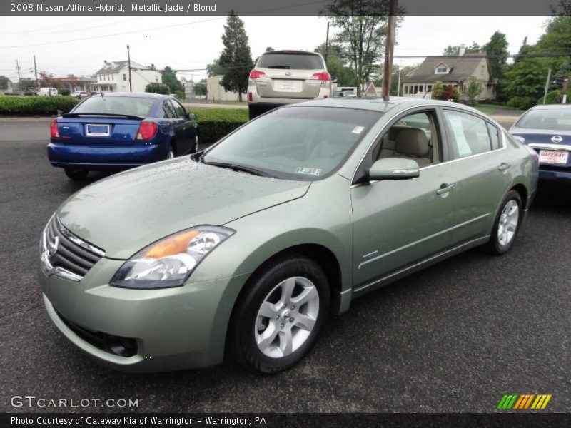 Front 3/4 View of 2008 Altima Hybrid